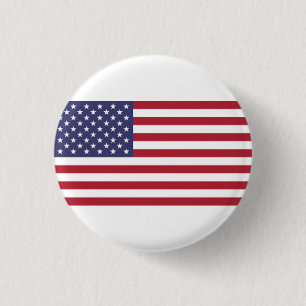 USA 3 CM ROUND BADGE