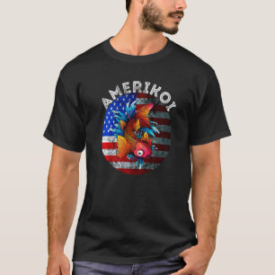 Usa 4th Of July America Koi Fish Patriotic America T-Shirt