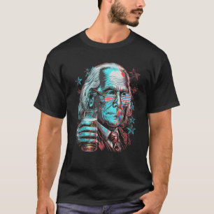 USA 4th Of July Ben Drankin Benjamin Franklin Funn T-Shirt