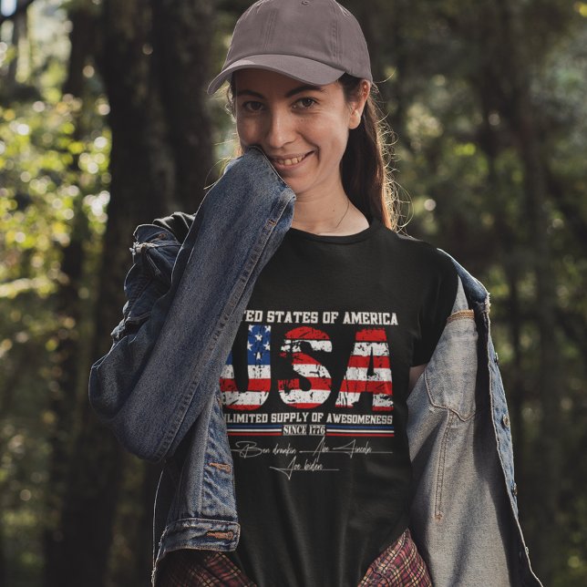 USA 4th of July humourous independence day T-Shirt (Creator Uploaded)