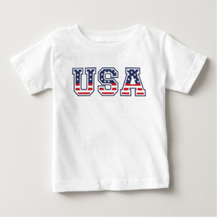 USA 4th Of July Independence Day Baby T-Shirt