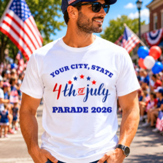 USA 4th of July Parade 2026 T-Shirt