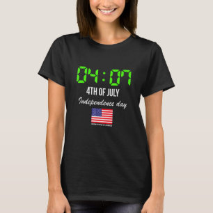 Usa 4th Of July S With Usa Flag Happy Independence T-Shirt