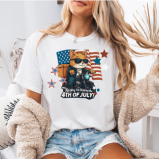 USA 4th of July Shirt, Patriotic Gift for Her  T-Shirt