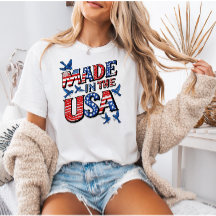 USA 4th of July Shirt, Patriotic Gift for Her 