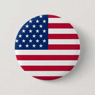 USA 6 CM ROUND BADGE