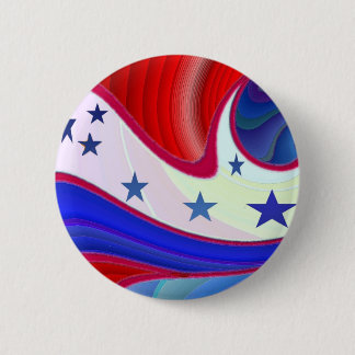 USA 6 CM ROUND BADGE