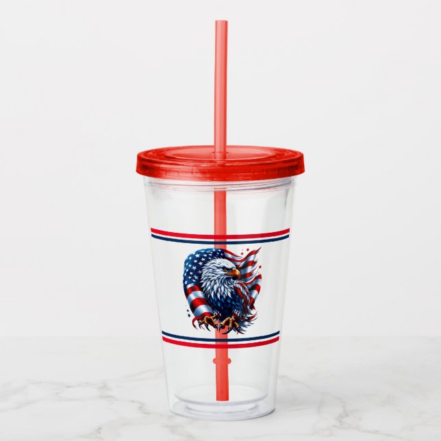 USA Acrylic Tumbler (Front)