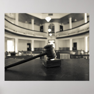 USA, Alabama, Monroeville. Home of writers Poster