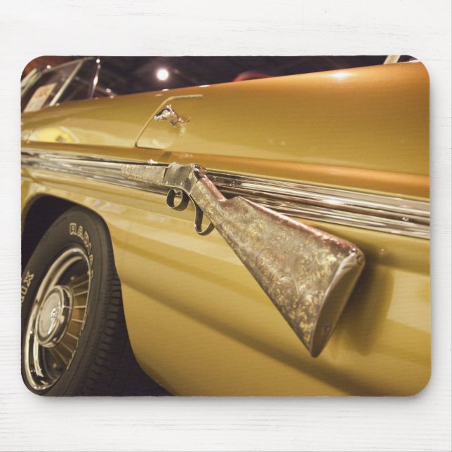 USA, Alabama, Tuscumbia. Alabama Music Hall of Mouse Mat (Front)