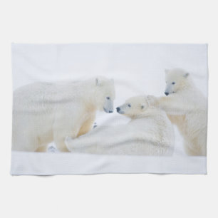 USA, Alaska, 1002 Coastal Plain of the Arctic Tea Towel