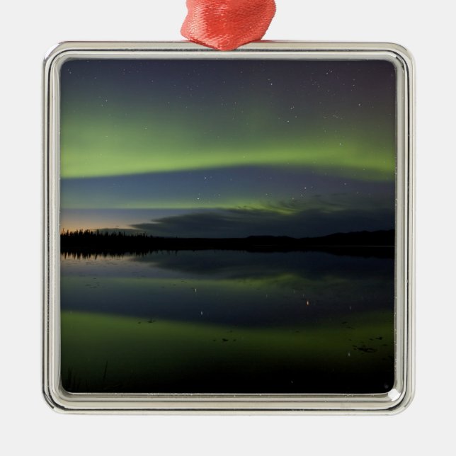 USA, Alaska, Arctic Circle, Bettles. The Metal Tree Decoration (Front)