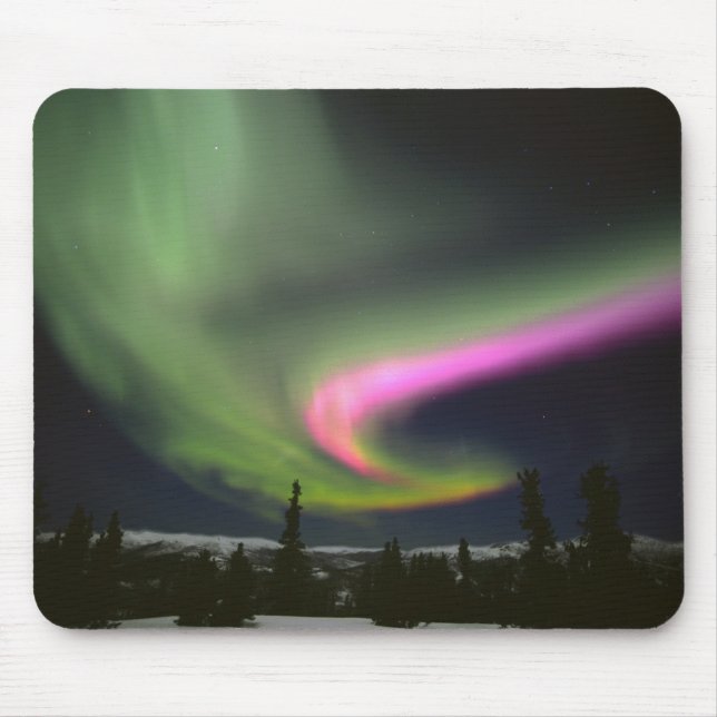 USA, Alaska, Chena Hot Springs. Aurora 2 Mouse Mat (Front)