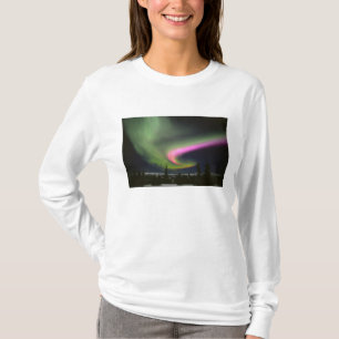 USA, Alaska, Chena Hot Springs. Aurora 2 T-Shirt