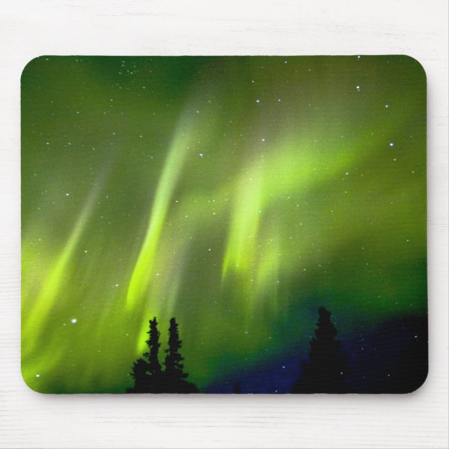 USA, Alaska, Chena Hot Springs. Aurora 3 Mouse Mat (Front)