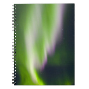 USA, Alaska, Chena Hot Springs. Aurora Borealis Notebook