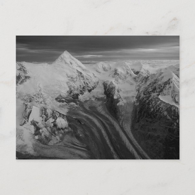 USA, Alaska, Denali National Park, Aerial view 3 Postcard (Front)