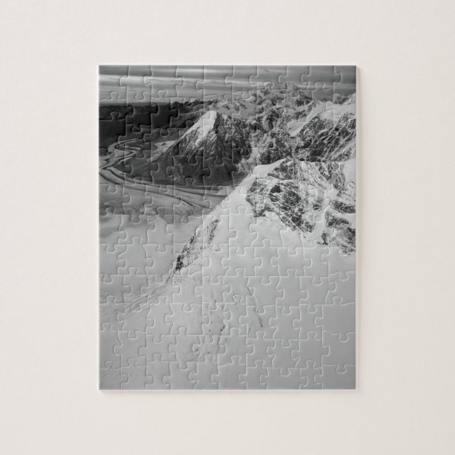 USA, Alaska, Denali National Park, Aerial view Jigsaw Puzzle (Vertical)