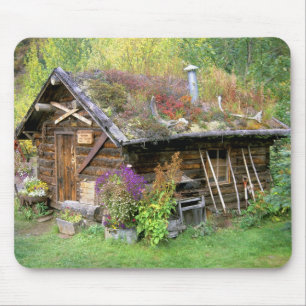 USA, Alaska, Denali National Park, Kantishna. Mouse Mat