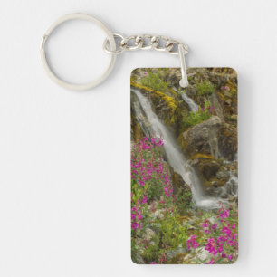 USA, Alaska, Glacier Bay National Park. Fireweed Key Ring