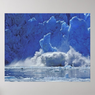 USA, Alaska, Juneau. Part of South Sawyer Poster