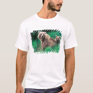 USA, Alaska, Katmai National Park, Grizzly 5 T-Shirt