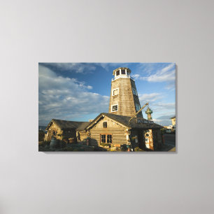 USA, ALASKA, KENAI PENINSULA, HOMER: Homer Spit Canvas Print