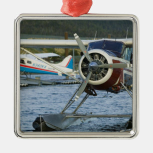 USA, ALASKA, Southeast Alaska, KETCHIKAN: Metal Tree Decoration