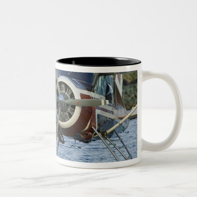 USA, ALASKA, Southeast Alaska, KETCHIKAN: Two-Tone Coffee Mug (Right)