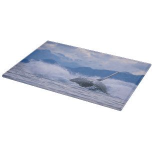 USA, Alaska, Tongass National Forest, Humpback Cutting Board