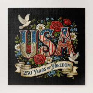 USA America 1776-2026 250 Years Freedom Jigsaw Puzzle