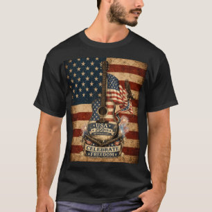 USA America 250th Anniversary Vintage Patriotic T-Shirt