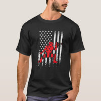 USA America Flag Patriot Baseball Catcher Player 4