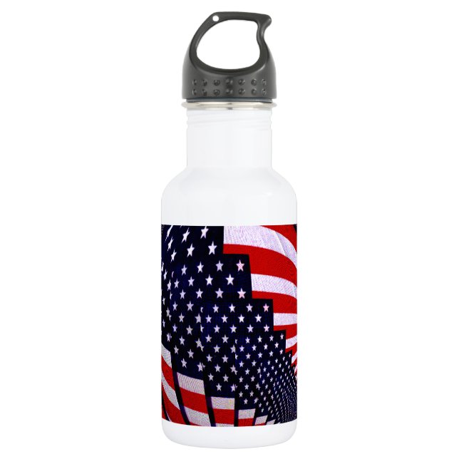 USA,America Love_ 532 Ml Water Bottle (Front)