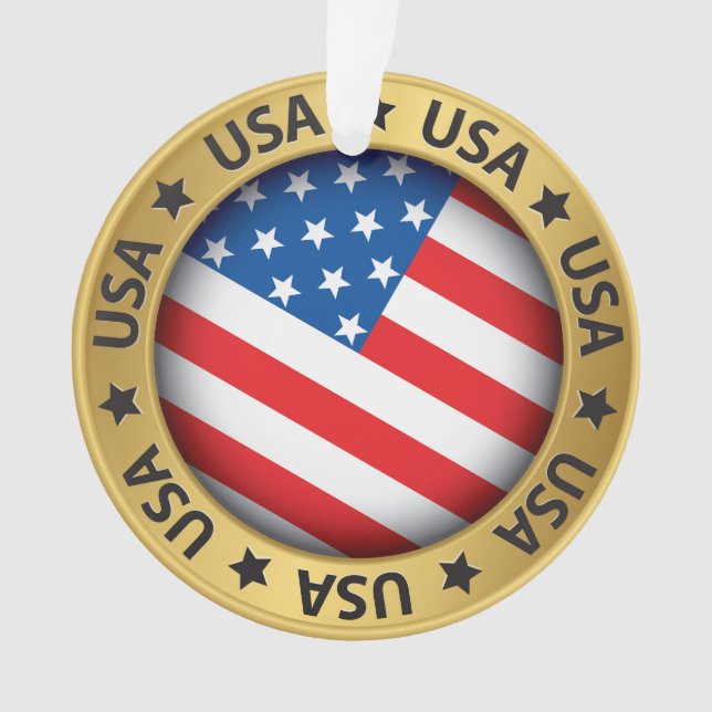 USA America Ornament - SRF (Front)