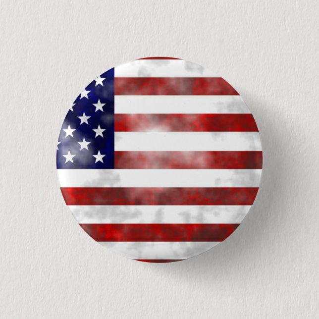 USA America Standard, 2¼ Inch Round Button (Front)