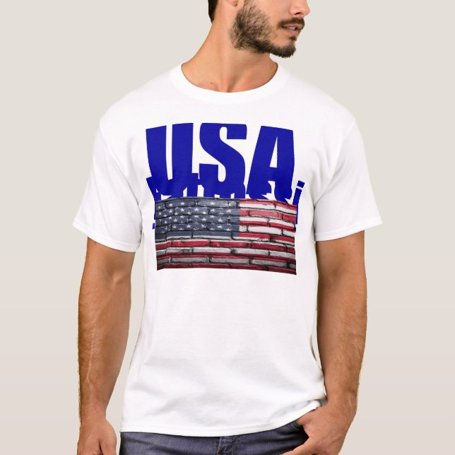 USA AMERICA T-Shirt (Front)