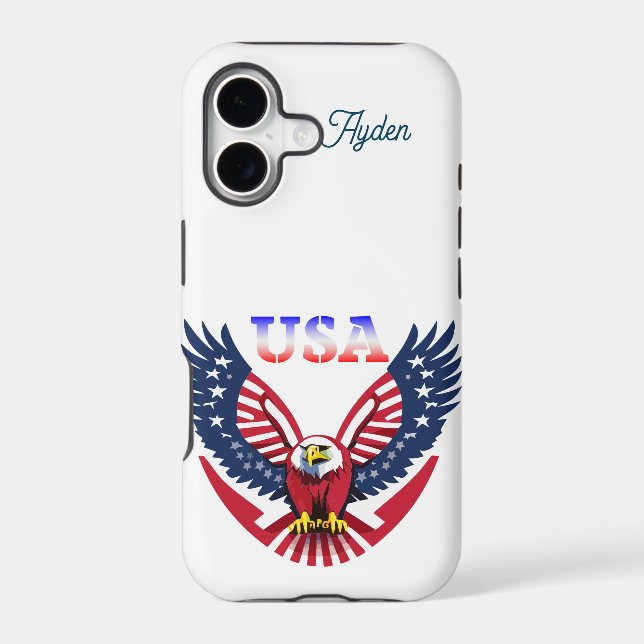 USA American Eagle Customisable  (Back)
