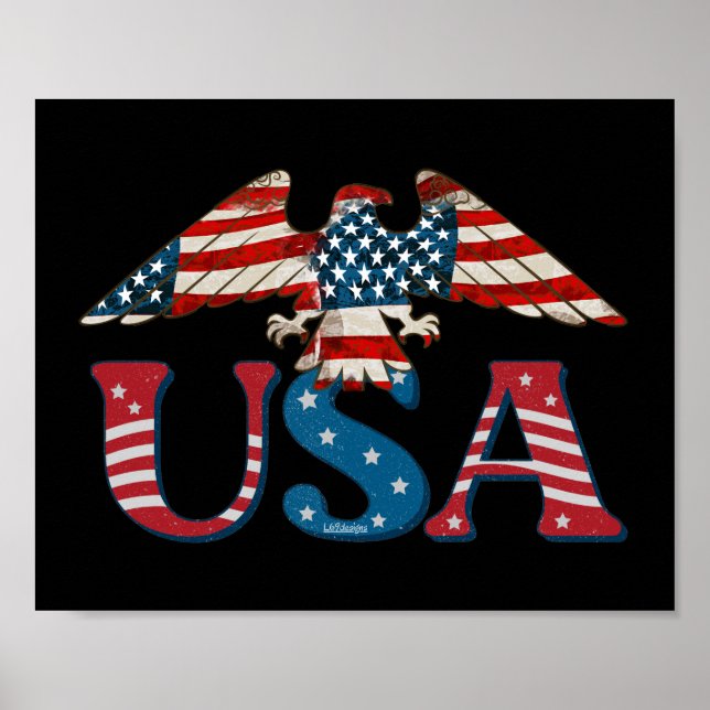 USA AMERICAN EAGLE                                 POSTER (Front)