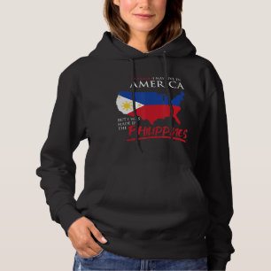 Usa American Filipino Pinoy Roots Philippines.png Hoodie