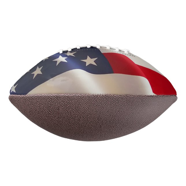 USA American Flag American Football (Rotated 270)