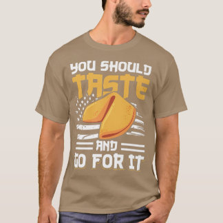 USA American Flag Baking Foodie Fortune Cookie Lov T-Shirt