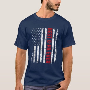 USA American Flag Best G-Pa Ever Father's Day T-Shirt