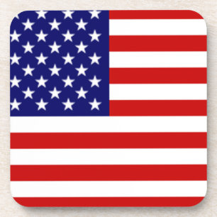 USA American Flag Coaster