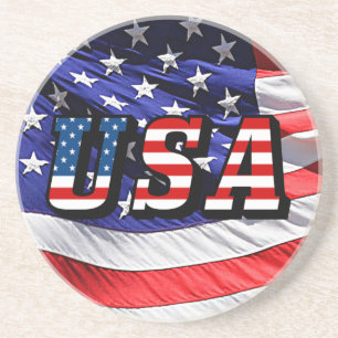 USA - American Flag Coaster