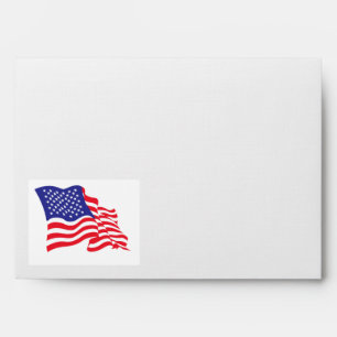 USA American Flag Envelopes