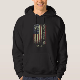 USA American Flag  Fantasy Football Dad 1 Hoodie