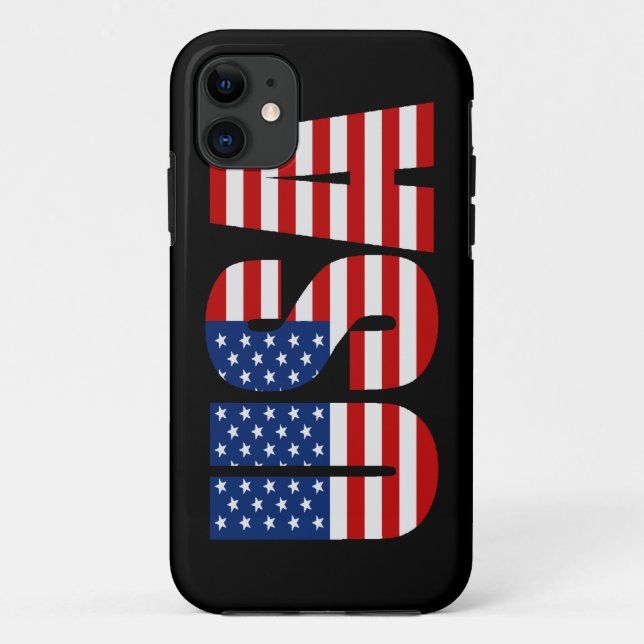 USA American Flag iPhone 5 Case (Back)
