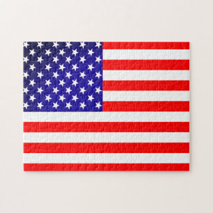 USA American Flag Jigsaw Puzzle