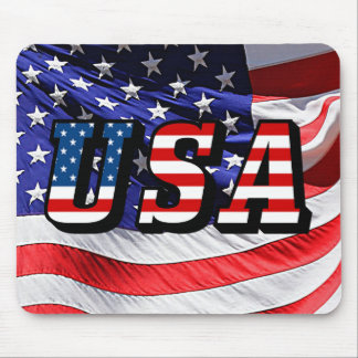 USA - American Flag Mouse Mat